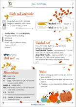 Load image into Gallery viewer, Harvest Crochet Pumpkin Pattern - Firefly Crochet