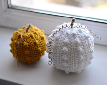 Load image into Gallery viewer, Harvest Crochet Pumpkin Pattern - Firefly Crochet