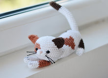 Load image into Gallery viewer, Crochet Calico Cat Pattern, Crochet Spotted Kitten Tutorial PDF - Firefly Crochet