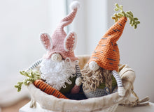 Load image into Gallery viewer, Easter Gnomes Crochet Pattern, Amigurumi Gnome Easter Tutorial PDF - Firefly Crochet