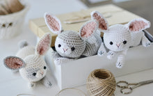 Load image into Gallery viewer, Easter Bunny Crochet Pattern, Rabbit Amigurumi PDF Tutorial - Firefly Crochet