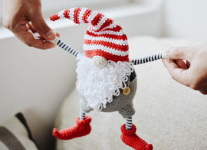 Scandinavian Gnome Christmas Crochet Pattern - Firefly Crochet