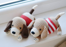 Load image into Gallery viewer, Crochet Dog Pattern, Amigurumi Puppy Dog Crochet Tutorial PDF - Firefly Crochet