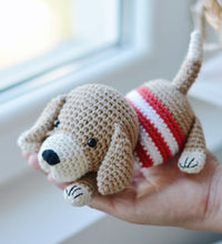 Load image into Gallery viewer, Crochet Dog Pattern, Amigurumi Puppy Dog Crochet Tutorial PDF - Firefly Crochet