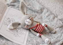 Load image into Gallery viewer, Crochet Rabbit Doll Pattern, Easy PDF Crochet Pattern for Sleepy Rabbit Amigurumi - Firefly Crochet
