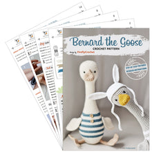 Load image into Gallery viewer, Bernard the Goose Crochet Pattern - Firefly Crochet