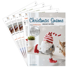 Load image into Gallery viewer, Christmas Scandinavian Gnome Crochet Pattern - Firefly Crochet