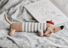 Load image into Gallery viewer, Hotdog the Dachshund Crochet Pattern - Firefly Crochet
