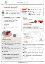 Load image into Gallery viewer, Tom the Little Fox, FREE Crochet Pattern in ENGLISH - Firefly Crochet