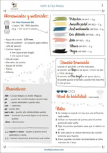 Load image into Gallery viewer, Patrón de ganchillo, Rape & Pez Ángel, ESPANOL - Firefly Crochet