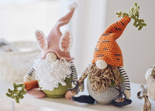 Load image into Gallery viewer, Easter Gnomes Crochet Pattern, Amigurumi Gnome Easter Tutorial PDF - Firefly Crochet