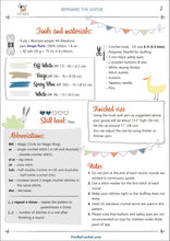 Load image into Gallery viewer, Bernard the Goose Crochet Pattern - Firefly Crochet