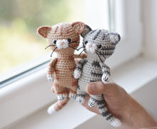 Load image into Gallery viewer, Alex the Cat Crochet Pattern - Firefly Crochet
