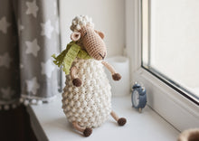 Load image into Gallery viewer, Easter Sheep Crochet Pattern, Spring Lamb Amigurumi PDF - Firefly Crochet
