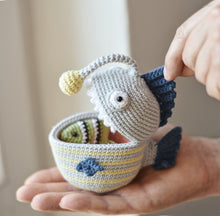 Load image into Gallery viewer, Anglerfish & Angelfish Crochet Pattern - Firefly Crochet