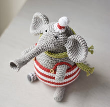 Load image into Gallery viewer, Bubble the Elephant Crochet Pattern - Firefly Crochet