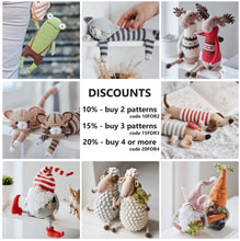 Load image into Gallery viewer, Crochet Rabbit Doll Pattern, Easy PDF Crochet Pattern for Sleepy Rabbit Amigurumi - Firefly Crochet