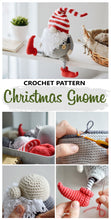 Load image into Gallery viewer, Scandinavian Gnome Christmas Crochet Pattern - Firefly Crochet