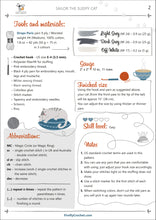 Load image into Gallery viewer, Sailor the Sleepy Cat Crochet Pattern - Firefly Crochet