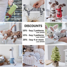 Load image into Gallery viewer, Scandinavian Gnome Christmas Crochet Pattern - Firefly Crochet