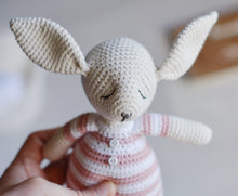 Load image into Gallery viewer, Two Crochet Rabbits Amigurumi Pattern - Firefly Crochet