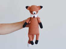 Load image into Gallery viewer, Fox Stuffed Animal Crochet Pattern - Firefly Crochet