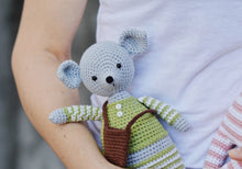 Load image into Gallery viewer, Crochet Pattern to make Mouse Stuffed Animal - Firefly Crochet