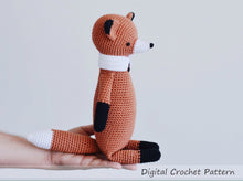 Load image into Gallery viewer, Fox Stuffed Animal Crochet Pattern - Firefly Crochet