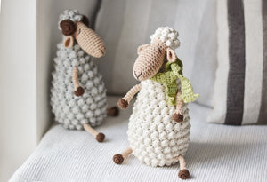 Easter Sheep Crochet Pattern, Spring Lamb Amigurumi PDF - Firefly Crochet