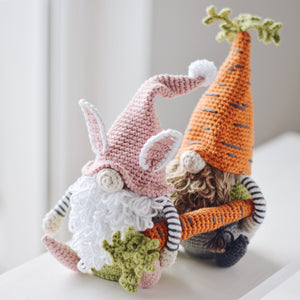 Мастер-класс - Весенние Гномы, описание вязаной крючком игрушки - Firefly Crochet