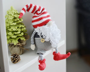 Scandinavian Gnome Christmas Crochet Pattern - Firefly Crochet
