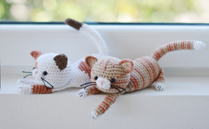 Patrón de ganchillo Gato Calicó, ESPANOL - Firefly Crochet