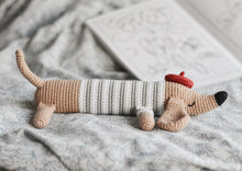 Load image into Gallery viewer, Hotdog the Dachshund Crochet Pattern - Firefly Crochet

