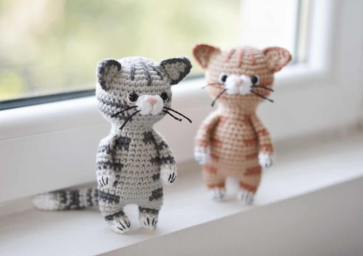 Alex the Tabby Kitten Crochet Pattern – Firefly Crochet