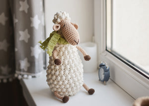 Patrón de ganchillo, Bárbara la oveja dormidathe, Patrón en ESPANOL - Firefly Crochet