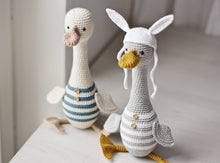 Load image into Gallery viewer, Bernard the Goose Crochet Pattern - Firefly Crochet

