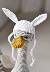 Patrón de ganchillo Bernard El Ganso, ESPANOL - Firefly Crochet