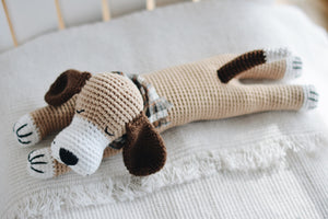 Charlie the Sleepy Dog Crochet Pattern - Firefly Crochet