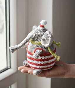 Bubble the Elephant Crochet Pattern - Firefly Crochet