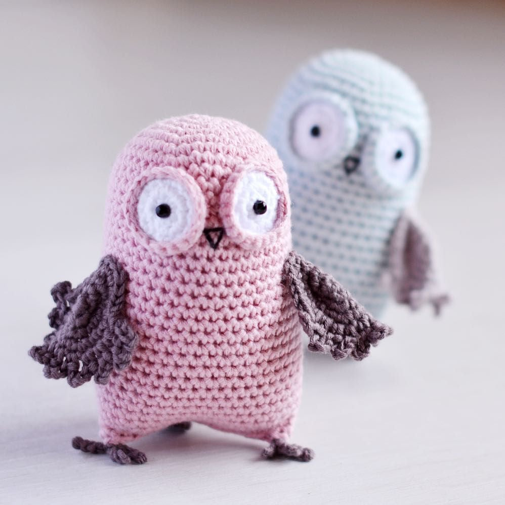 Minty the Owl, FREE Crochet Pattern in ENGLISH - Firefly Crochet