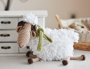 Ram Crochet Pattern, Amigurumi Sheep Tutorial PDF - Firefly Crochet