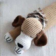 Load image into Gallery viewer, Charlie the Sleepy Dog Crochet Pattern - Firefly Crochet
