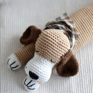 Charlie the Sleepy Dog Crochet Pattern - Firefly Crochet