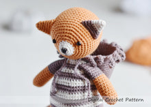 Load image into Gallery viewer, Crochet Pattern for a Cat &amp; Lion Amigurumi - Firefly Crochet
