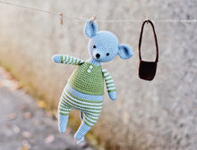 Load image into Gallery viewer, Crochet Pattern to make Mouse Stuffed Animal - Firefly Crochet
