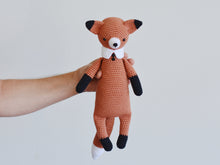 Load image into Gallery viewer, Fox Stuffed Animal Crochet Pattern - Firefly Crochet
