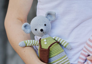 Crochet Pattern to make Mouse Stuffed Animal - Firefly Crochet